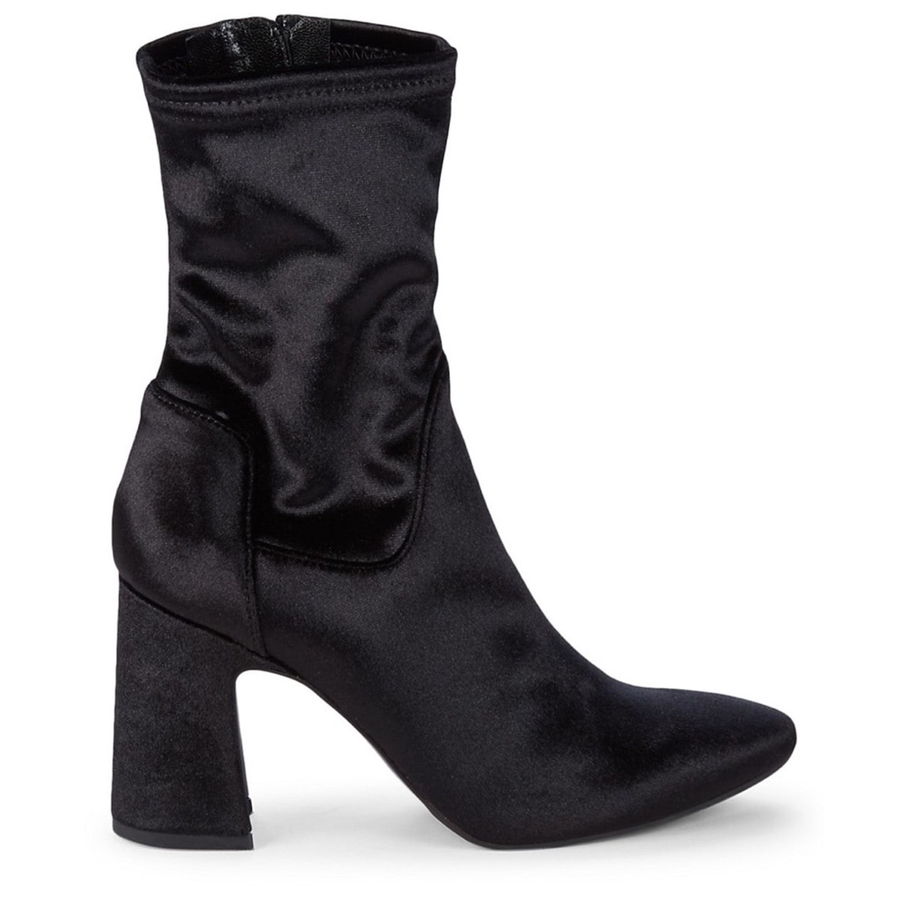 Aquatalia- Italy Stretch Velvet Booties-made in Italy- Women’s 8.5